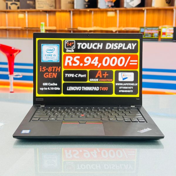 Lenovo Thinkpad T490 | Intel Core i5-8th Gen | 8GB RAM | 256GB SSD | 14-Inch Touch Display Laptop - Image 5
