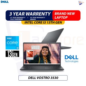 Brand New Dell Vostro 3530 | Intel Core i3-13th Gen | 8GB DDR4  Ram |  512GB NVMe SSD | 15.6" Inch FHD Display Laptop
