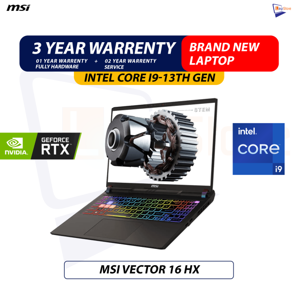 𝗕𝗿𝗮𝗻𝗱 𝗡𝗲𝘄 𝗠𝗦𝗜 𝗩𝗲𝗰𝘁𝗼𝗿 𝟭𝟲 𝗶𝗻𝘁𝗲𝗹 𝗖𝗼𝗿𝗲 𝗶𝟵 𝟭𝟯𝘁𝗵 𝗚𝗲𝗻 𝗛𝗫 |  𝗥𝗧𝗫™ 𝟰𝟬𝟴𝟬 / 𝟭𝟮𝗚𝗕 | 𝟭𝟲𝗚𝗕 𝗗𝗗𝗥𝟱 𝗥𝗮𝗺 | 𝟭𝗧𝗕 𝗡𝗩𝗠𝗲 𝗟𝗮𝗽𝘁𝗼𝗽