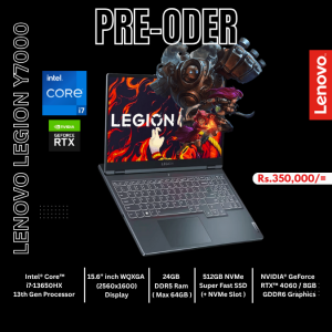 Brand New Lenovo Legion Y7000  | Intel Core i7-13th Gen  | 24GB DDR5 RAM | 512GB Nvme | 15.6" Inch  144Hz Display | RTX 4060/8GB VGA Gaming Laptop ( PRE ODER )
