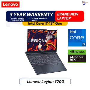Brand New Lenovo Legion Y7000  | Intel Core i7-13th Gen  | 24GB DDR5 RAM | 512GB Nvme | 15.6" Inch  144Hz Display | RTX 4060/8GB VGA Gaming Laptop