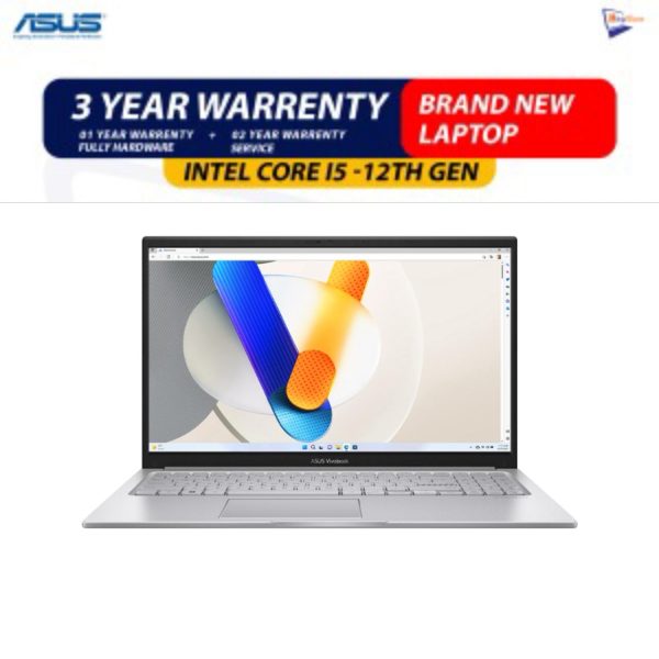 Brand New Asus Vivobook X1504Z " Intel Core i5-12th Gen | 8GB DDR4 RAM | 512GB Nvme Laptop