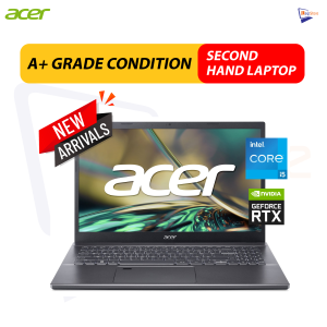 𝗔𝗰𝗲𝗿 𝗔𝘀𝗽𝗶𝗿𝗲 𝟱 A515-57G 𝗖𝗼𝗿𝗲 𝗶𝟱 𝟭𝟮𝘁𝗵 𝗚𝗲𝗻 | 𝗥𝗧𝗫𝟮𝟬𝟱𝟬/𝟰𝗚𝗕 | 16GB 𝗥𝗮𝗺 | 𝟱𝟭𝟮𝗚𝗕 𝗡𝗩𝗠𝗲 Gaming 𝗟𝗮𝗽𝘁𝗼𝗽