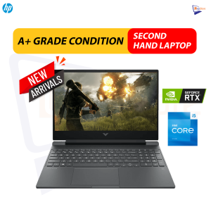 HP Victus 15-fa0033dx 𝟭𝟱 𝗖𝗼𝗿𝗲 𝗶𝟱 𝟭𝟮𝘁𝗵 𝗚𝗲𝗻 | 𝗥𝗧𝗫𝟯𝟬𝟱𝟬/𝟰𝗚𝗕 | 16GB 𝗥𝗮𝗺 | 𝟱𝟭𝟮𝗚𝗕 𝗡𝗩𝗠𝗲 𝗟𝗮𝗽𝘁𝗼𝗽