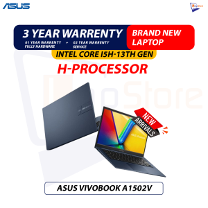 Brand New Asus Vivobook A1502V" Intel Core i5H-13th Gen | 8GB DDR4 RAM | 512GB Nvme Laptop