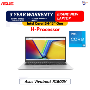 Brand New Asus Vivobook R1502V" Intel Core i5H-13th Gen | 16GB DDR4 RAM | 512GB Nvme Laptop