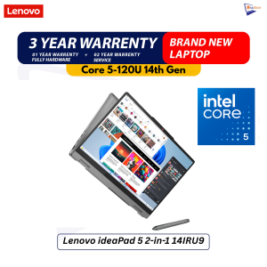 𝗕𝗿𝗮𝗻𝗱 𝗡𝗲𝘄 𝗟𝗲𝗻𝗼𝘃𝗼 𝗶𝗱𝗲𝗮𝗣𝗮𝗱 𝟱 𝟮-𝗶𝗻-𝟭 𝗖𝗼𝗿𝗲 𝟱-𝟭𝟮𝟬𝗨 𝟭𝟰𝘁𝗵 𝗚𝗲𝗻 | 𝟭𝟰” 𝗶𝗻𝗰𝗵 𝗪𝗨𝗫𝗚𝗔 𝗙𝘂𝗹𝗹 𝗧𝗼𝘂𝗰𝗵 | 𝟴𝗚𝗕 𝗥𝗮𝗺 | 𝟱𝟭𝟮𝗚𝗕 𝗡𝗩𝗠𝗲 𝗟𝗮𝗽𝘁𝗼𝗽